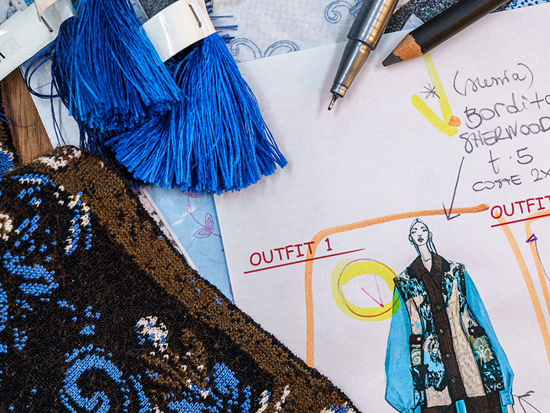 Produzione finale capo maglieria